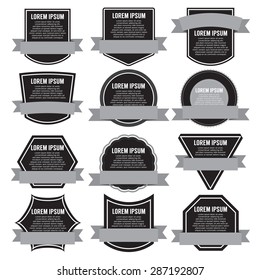 Set Of Banners Vector Illustration