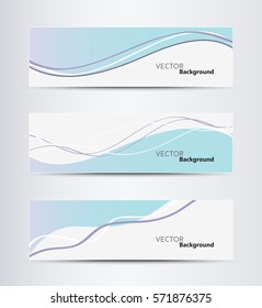 Set of banners.Abstract business background.