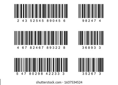 Barcode Vector Graphic Illustration Stock Vector (Royalty Free ...