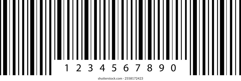 Set of barcode vector icon. Trendy bar code for web icon. Abstract barcode vector icon illustration. Bar code	