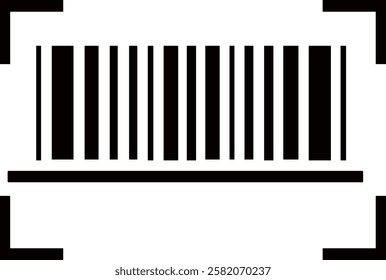 Set of barcodes on white background