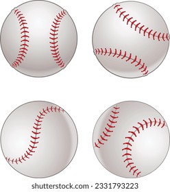 The Set of Baseball balls 
