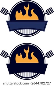 a set of BBQ icons