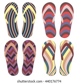 beach feet slippers