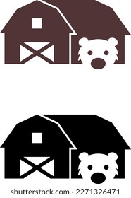 a set of bear icons
