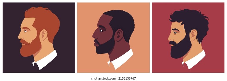 4,145 Mustache Side Profile Images, Stock Photos & Vectors | Shutterstock