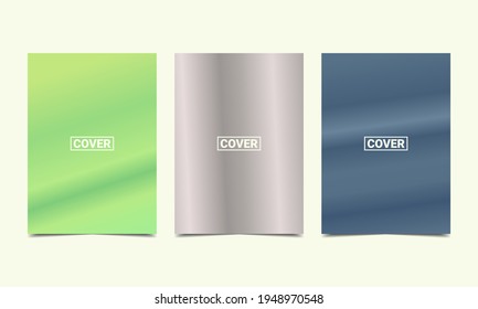 Set of beautiful colorful gradations background. For your web poster flyer banner backdrop background template designs. Illustration vector