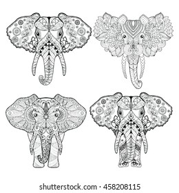 31,778 Elephant illustration black white Images, Stock Photos & Vectors ...