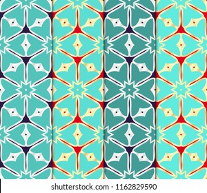 Set of Beautiful geometric ornament. seamless art-deco pattern. vector illustration. for design, wallpaper, invitation