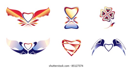 Set beautiful icons 1