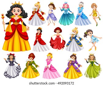 Similar Images, Stock Photos & Vectors of Different characters of king ...