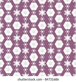 Set of beautiful snowflakes