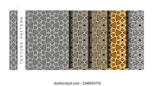 Set of Beautiful Vector Illustration Flower Pattern of Wallpaper Background for Add Content.