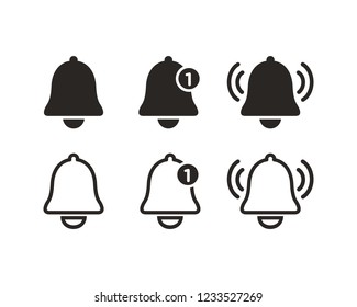 Symbol für das Symbol für die Meldung einer Glocke