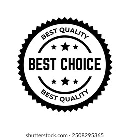 Set of best choice stamp, label, or logo. Vector illustration for web design