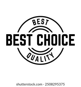 Conjunto de la mejor opción de sello, etiqueta o logotipo. Ilustración vectorial para el Diseño web