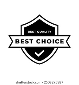 Set of best choice stamp, label, or logo. Vector illustration for web design