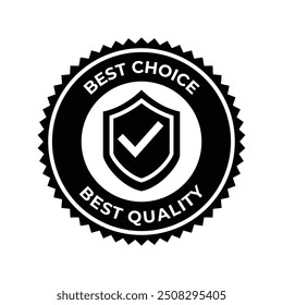 Conjunto de carimbos, etiquetas ou logotipos de melhor escolha. Ilustração vetorial para web design
