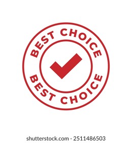 Conjunto de la mejor opción de sello, etiqueta o logotipo. Ilustración vectorial para el Diseño web