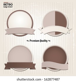 Set of best Quality stamp, sticker, tag, label, badge.