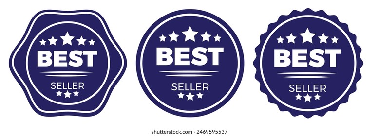 Set of best seller label. 11:11