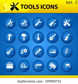 Set of best tools vector icons. 