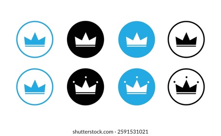 Set of Big collection quality crowns