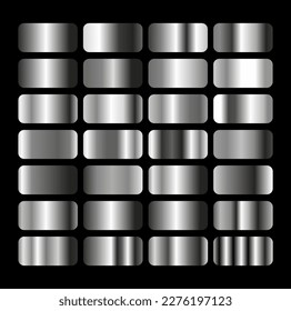 A set big of the silver gradient. Silver gradient blocks.