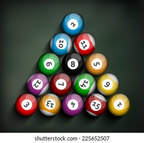 Set of Billiard Balls