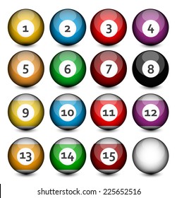 Set of Billiard Balls