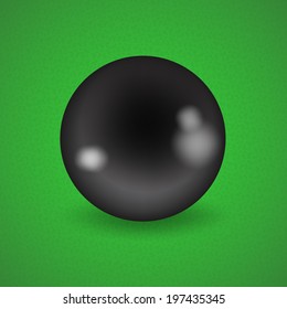 set of billiard balls, billiards, American blackball