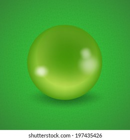 set of billiard balls, billiards, American green Ball