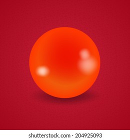 set of billiard balls, billiards, orange ball