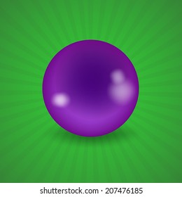 set of billiard balls, billiards, purple ball