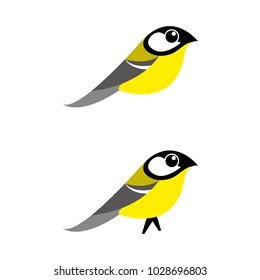 A set of bird icons
