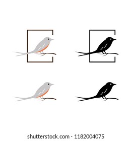 a set of bird icons