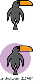 a set of bird icons