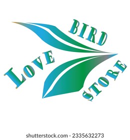 Set of Bird Store logo template with line art style. Vector Illustration of Creative incubation bird's store logo design.