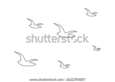 set of birds icon, birds vector illustration.