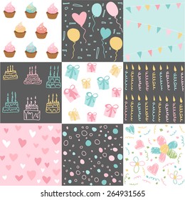 Set of Birthday