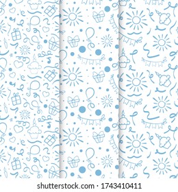 Set of birthday pattern vectors