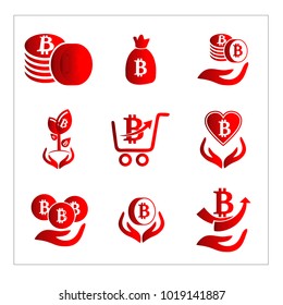 set bitcoin vector simple