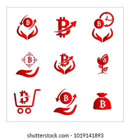 set bitcoin vector simple