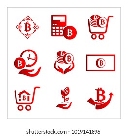 set bitcoin vector simple
