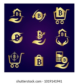 set bitcoin vector simple