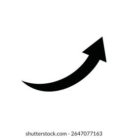 Conjunto de iconos de flecha negra. Varios símbolos de embalaje. Punteros de movimiento. Botones de control del sitio y del jugador. Logos de estilo plano. Punteros de información. Orientaciones para encontrar el camino. Modernas flechas de Vector simples.