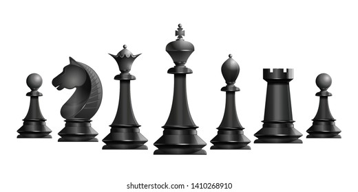 Vetores de Tabuleiro De Xadrez Com Peças e mais imagens de Xadrez - Jogo de  tabuleiro - Xadrez - Jogo de tabuleiro, Bispo - Peça de xadrez, Branco -  iStock