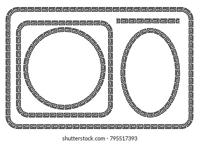 Set of Black Frame for Certificate, Placard Go Xi Fat Cai / Imlek Moment or other China Related