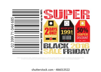 set of black friday labels. vector, advertising banner template. november, special sale, promo stickers design. super discount tags, web advert icons. Black Friday label