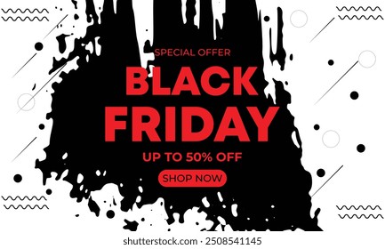 Set of black friday sale flyer template. Use for poster, newsletter, shopping, promotion, advertising.